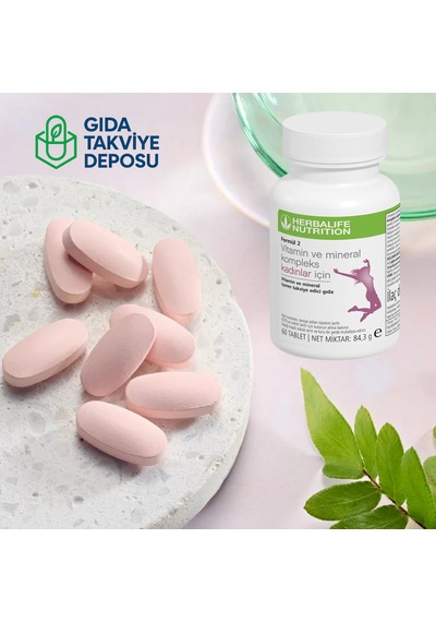 Herbalife2 Vitamin Ve Mineral Kompleks Kadınlar İçin 60 Tablet