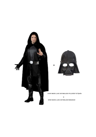 Mey İthalat Star Wars Luke Skywalker Pelerini Yetişkin Ve Maskesi