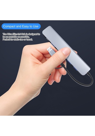 Dizüstü Bilgisayar İçin Usb C Hub, Usb 3.0 Hub, 7 İn 1 Usb-c