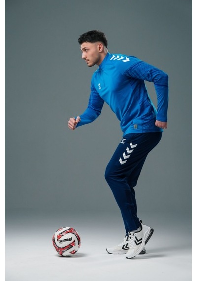 Hummel Line Antrenman Eşofman Üstü Sax Mavi