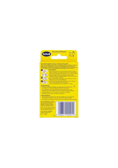 Scholl Nasır Giderici Plaster 4'lü %40 Salisilik Asitli Ayak Bakımı