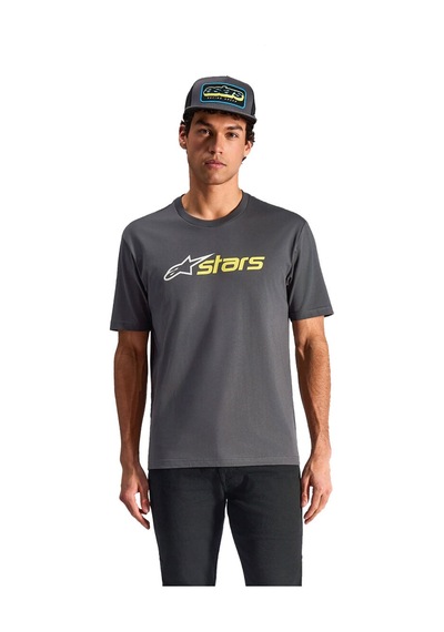 Alpinestars Blaze 2.0 Csf Tişört Siyah Beyaz Sarı