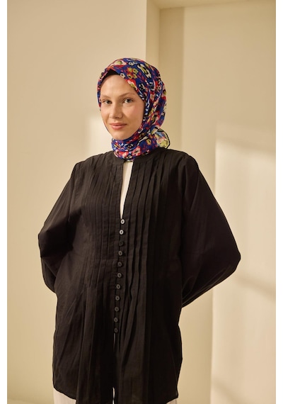 Silk Home Soft Eşarp 73090-15 Saks, Sarı, Turuncu, Bebe Mavi, Ekru
