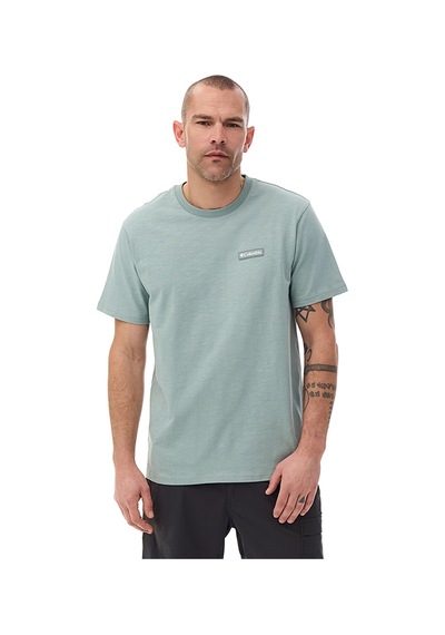 Columbia Csc Gem Label Erkek Kısa Kollu T-shirt Cs0405-461 Lacivert