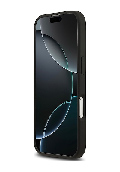 Apple Uyumlu iPhone 17 Kılıf Lacoste Lisanslı M-safeli Pu Deri Tasarımlı Kartlıklı Karışık Monogram Kapak Yeşil Yeşil