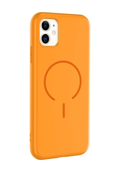 Apple Uyumlu iPhone 11 Kılıf M-safe Şarj Özellikli Zore Meta Kapak