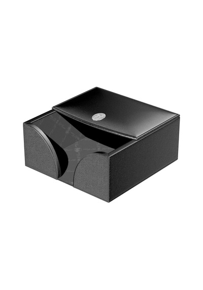 El Casco Masaüstü Notluk Siyah Deri 712