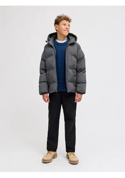 Jack & Jones Jack&jones Jjkaito Erkek Çocuk Şişme Mont 12282301 Gri