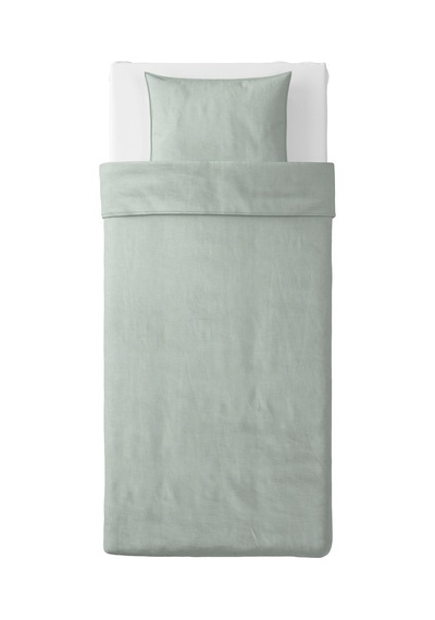 Ikea Bergpalm Tek Kişilik Nevresim Takımı 150 X 200 Cm Yeşil
