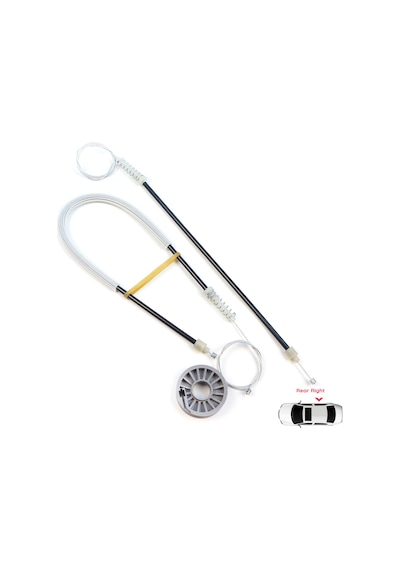 Mitsubishi Colt Czc Cabrio Rg 2006-09 İçin Arka Sağ Cam Kriko Set