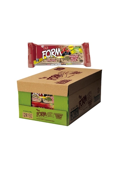 Eti Form Domatesli Zeytinli Ve Kekikli Kepekli Bisküvi 40 Gr X 24 Adet-321
