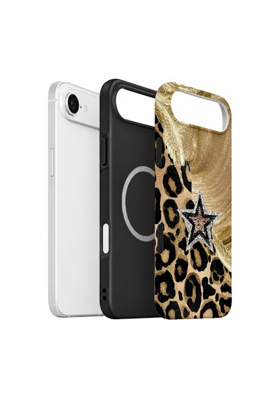 Velvoria Valestra Altın Leopar Yıldız Apple Apple iPhone Uyumlu 17 Air Magsafe Koruma Kılıfı Valestra Magline - Altın Leopar Yıldız Velvoria Valestra Altın Leopar Yıldız Apple Apple iPhone Uyumlu 17 Air Magsafe Koruma Kılıfı Valestra Magline - Altın Leopar Yıldız