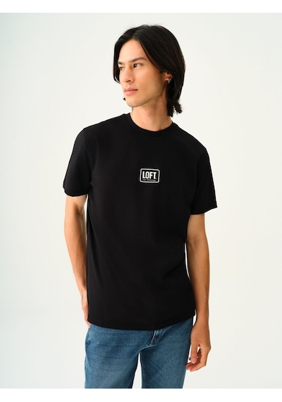 LOFT Regular Fit Erkek Tshirt K.kol Lf2037090 Q1.v1 Siyah