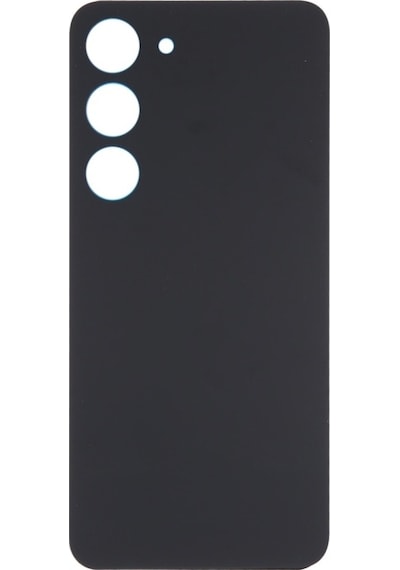 Cbtx Samsung Galaxy Uyumlu S23 Sm-s911b Cam Pil Arka Kapak Siyah