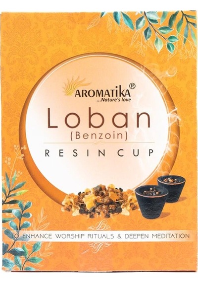 Loban Resine Cup Bahçe Tütsüsü