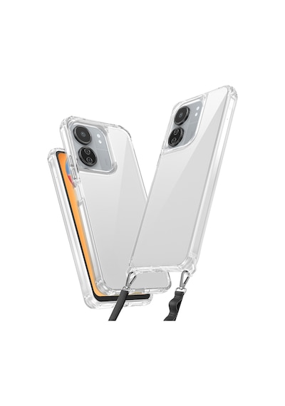 Teleplus Xiaomi Poco C65 Kılıf Boyun Askılı Snap Kapak