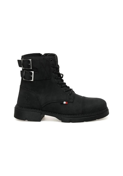 U.S. Polo Assn. U.s.polo Assn Petros 2pr Siyah Comfort Casual Erkek Postal Bot Siyah