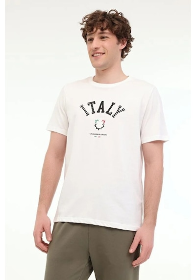 Lumberjack 5m Ml Renato 11ıtl1030 5fx Erkek T-shirt 101940309 Ekru
