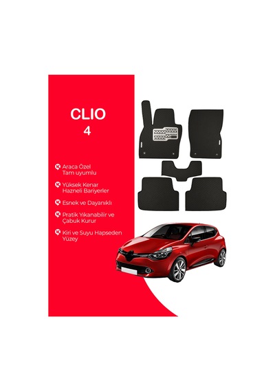 Renault Clio 4 Hazneli Paspas Seti