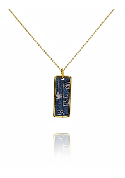 G&a Jewels - Kadim Mısır'ın Sırları - 925 Ayar Oksitli Yaldız Altın Kaplama Gümüş Kolye Altın - Gümüş G&a Jewels - Kadim Mısır'ın Sırları - 925 Ayar Oksitli Yaldız Altın Kaplama Gümüş Kolye Altın - Gümüş
