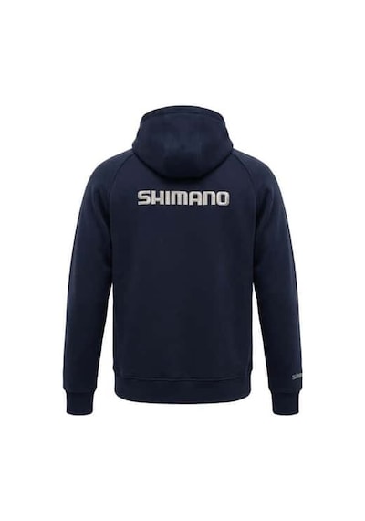 Shimano Wear Dark Blue Kapüşonlu Sweatshirt Hoodie Koyu Mavi