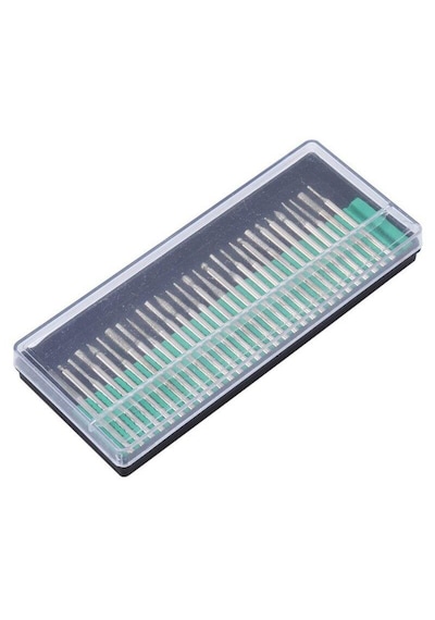 Elmas Freze Taşlama İğne Zımpara 30lu Set 2.35mm 3mm Dremel Hobi