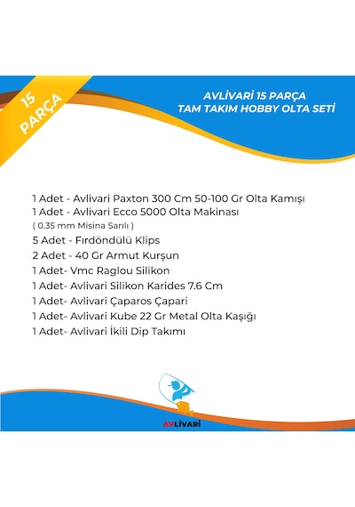 Paxton 300 Cm 50-100 Gr Olta Kamışı - Avlivari Ecco 5000 Olta Makinası Tam Takım Kıyı Hobi Yeni Başlayan Olta Seti-9665