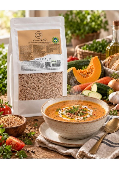 Organik Karabuğday Unlu Sebzeli Tarhana 320 G