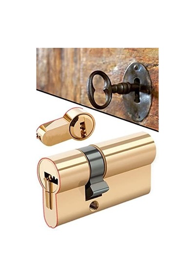 90mm Balkon Kapı Kilit Göbeği Kapı Silindiri 90mm Barel 1410