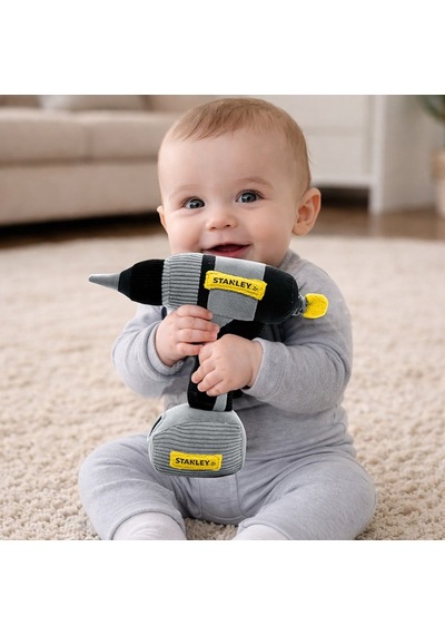 Stanley Jr. - Peluş Matkap Çok Renkli