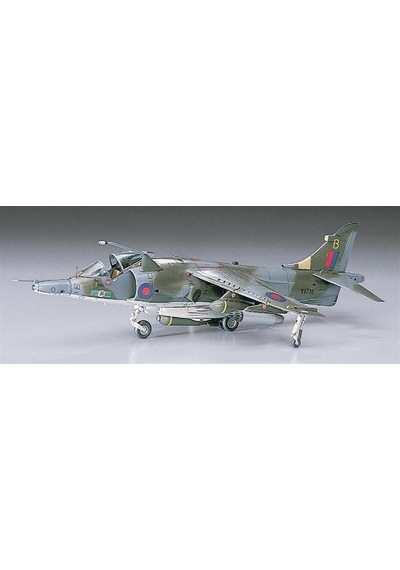 Hasegawa B6 236 1/72 Ölçek, Harrier Gr. Mk.3, Savaş Uçağı Plastik Model Kiti-48753