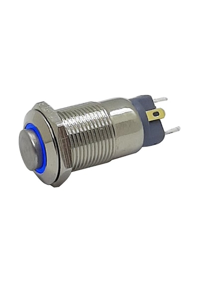 12Mm Metal Ledli Kalıcı But.Mavi