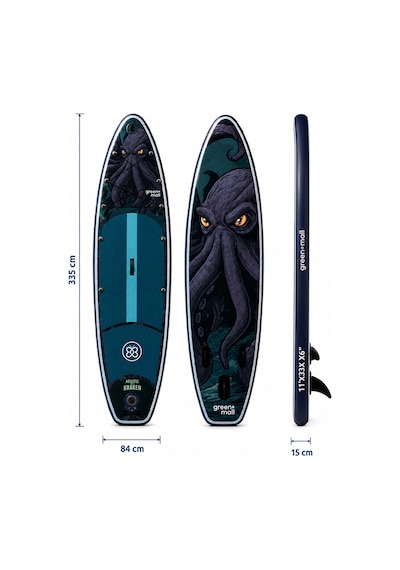 Release The Kraken Şişme Sup Board / Paddle Board 335 Cm