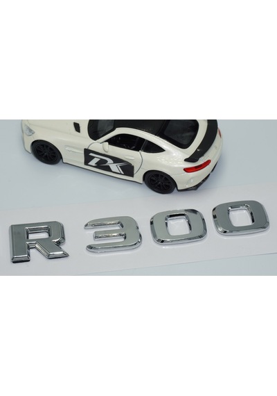 Dk Tuning R 300 Bagaj Krom Abs 3m 3d Yazı Logo Benz İle Uyumlu