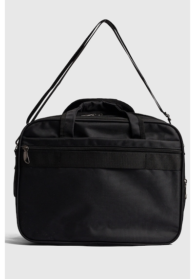 Strong Bag 15.6" İnç Körüklü Evrak Bilgisayar Notebook Laptop Çantası Kse01 Siyah Siyah