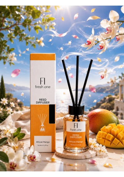 African Mango Çubuklu Oda Kokusu 110 Ml Tropikal Mango Esintili Kalıcı Ferah Ortam Kokusu
