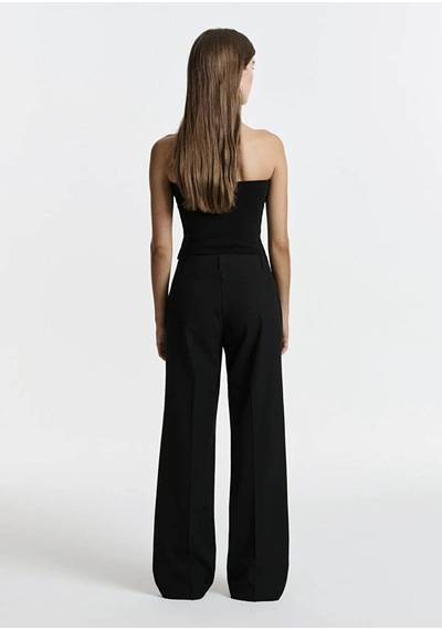 Mavi Straight Normal Bel Düz Paça Siyah Kadın Pantolon 1011236-900