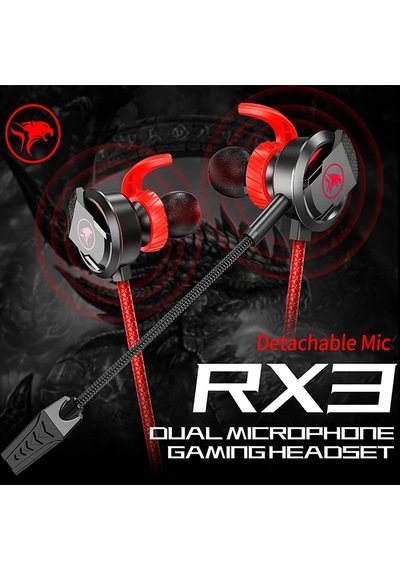 Xmowi Rx3 35mm Çift Mikrofonlu Oyuncu Kulaklık Gaming Kulaklığı- 5775 Belirtilmemiş
