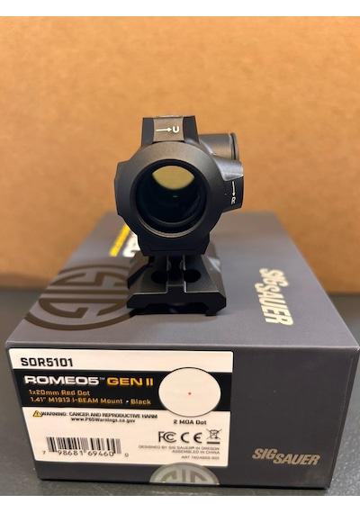 Sig Sauer Romeo5 Gen2 Red Dot Siyah