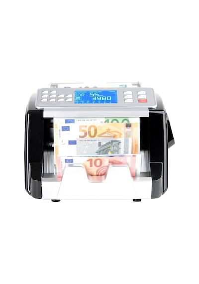 Plus Silver Multi Mix Karışık Para Sayma Makinesi Ve Sahte Yakalama -  TL Ve Euro Karışık - Usd Adet Sayım - Müşteri Ekranı