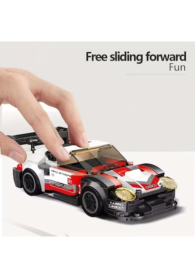 Teknik Porsche 911 Lego Araba Porsche Lego Araba Yapı Blok Oyuncak Araba - 250+ Parça