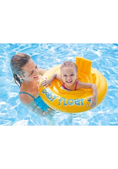 Intex Sarı Baby Float 70 Cm 6 12ay