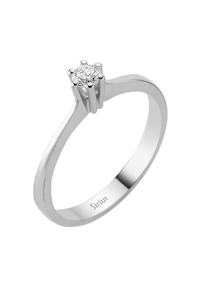 Sirius G Renk 0,16 Karat Pırlanta Tektaş Yüzük 0815R0092