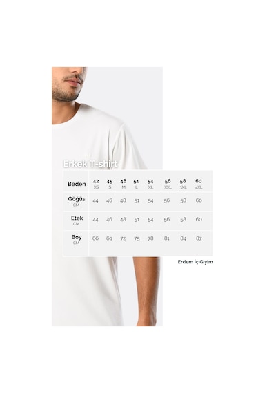 Weweus Lacivert Logolu Erkek Modal Basic Tişört 239 Lacivert