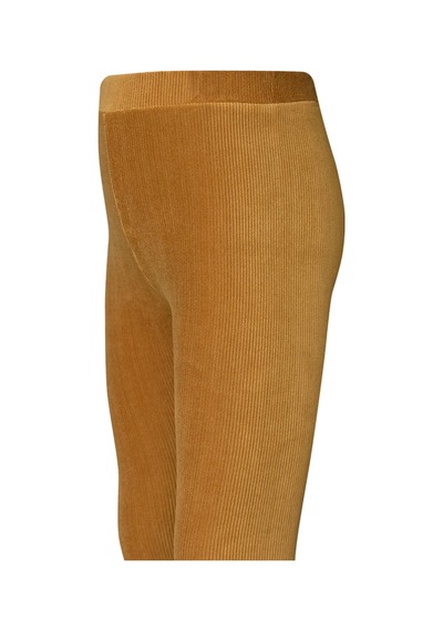 Lovetti Hardal Kız Çocuk Fitilli Kadife Tayt 9312H005 Hardal