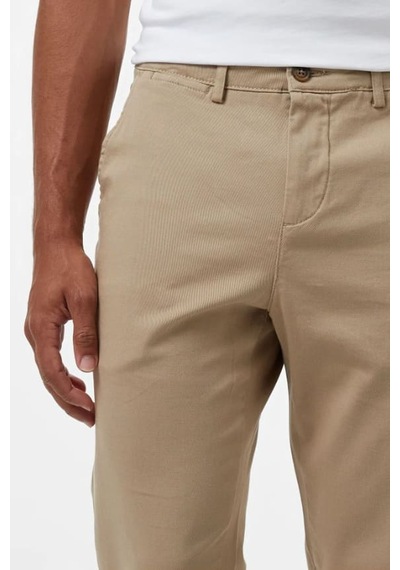 Nautica Erkek Slim Fit Pamuklu Chino Pantolon - Bej Bej