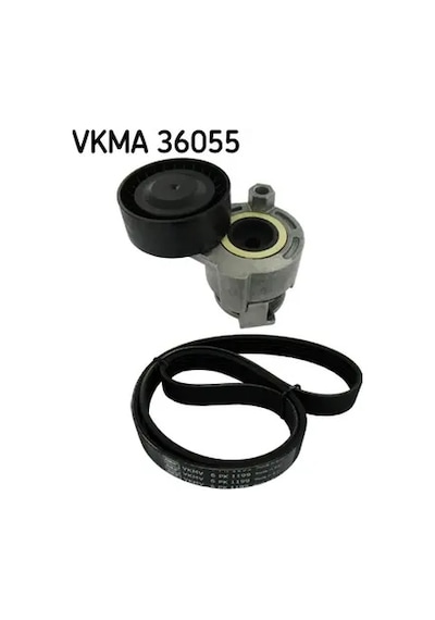 V Kayış Seti - Dacia Logan, Sandero, Duster, Dokker, Lodgy - Skf-vkma36055