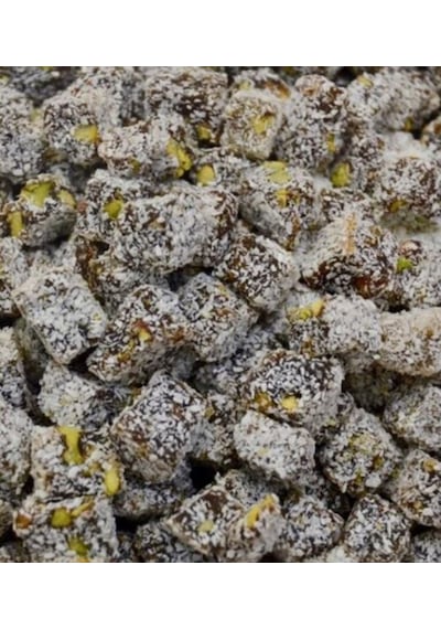 Gürbüzler Antep Fıstıklı Kahveli Kuş Lokumu 1 KG