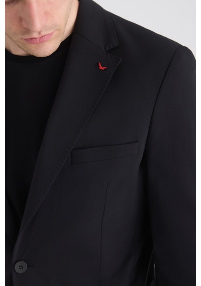D's Damat Ds Damat Slim Fit Siyah Düz Kumaş Ceket 5hc04st14436m Çok Renkli