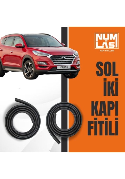 Hyundai Tucson 2015-2020 Sol Ön Ve Arka Kapı Fitili-a Kalite-numlas-nm6239